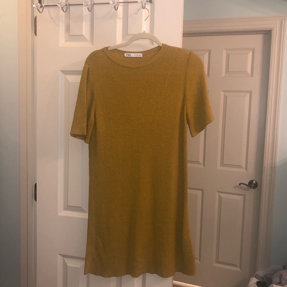 Zara Knit T-Shirt Dress